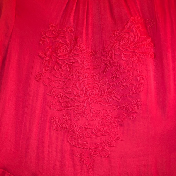 NWT Free People New Day Floral- Embroidered Tunic - Picture 7 of 12